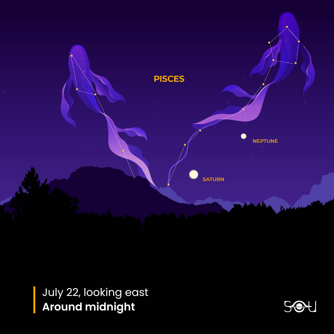 Saturn crosses into the evening sky in July 2026