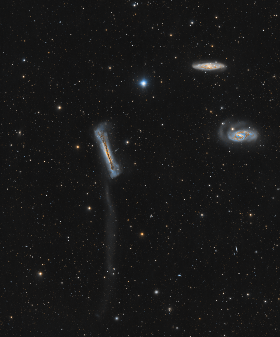 The Leo Triplet of Galaxies