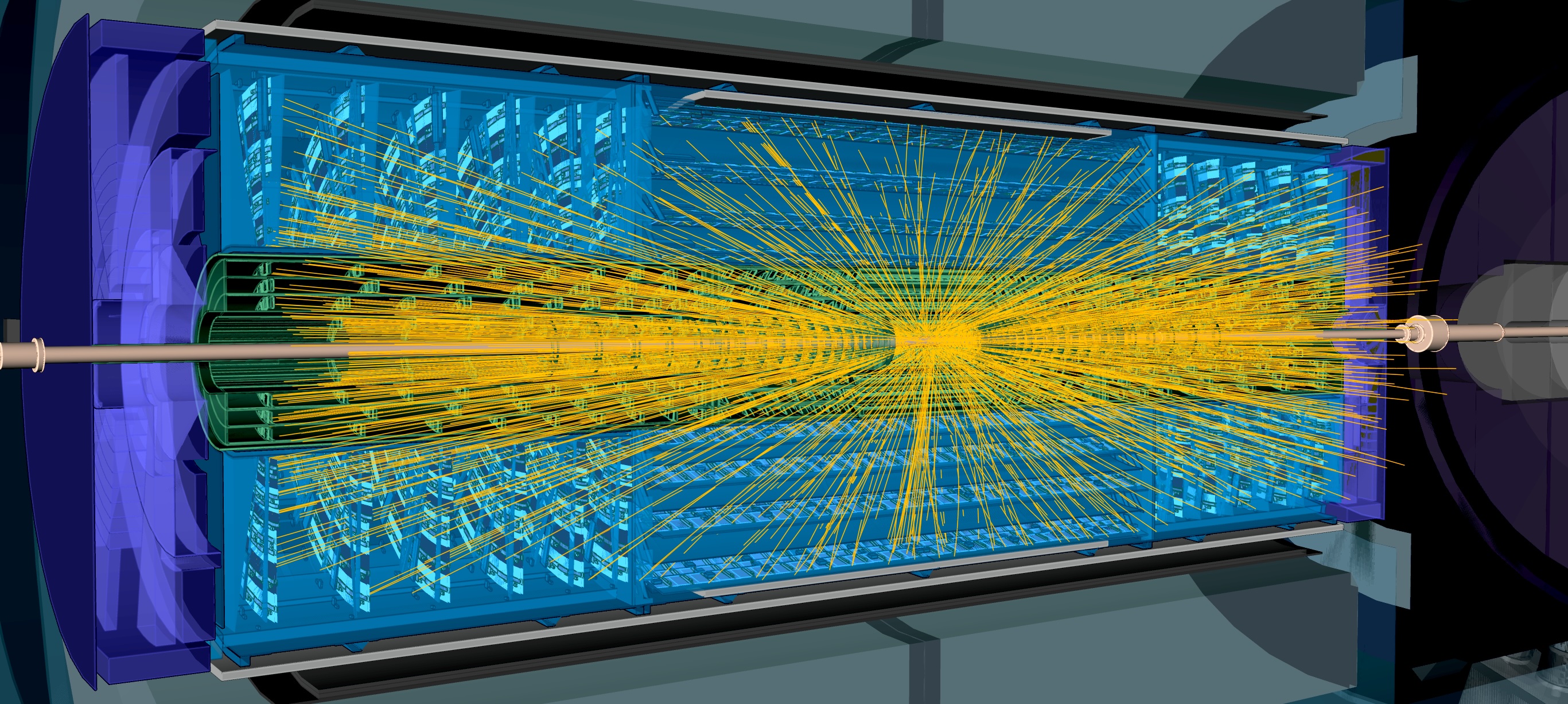 Collision simulation | LHC