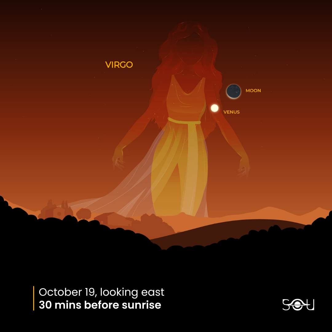 October 19, 2025 | Moon Meets Venus