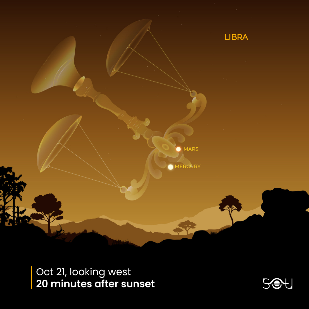 October 21, 2025 | Mercury Meets Mars
