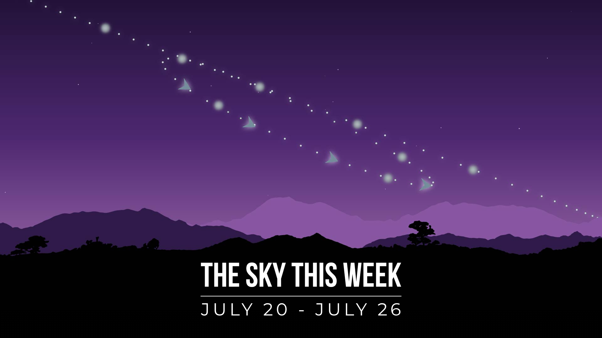 The Sky This Week, July 20 - July 26, 2026