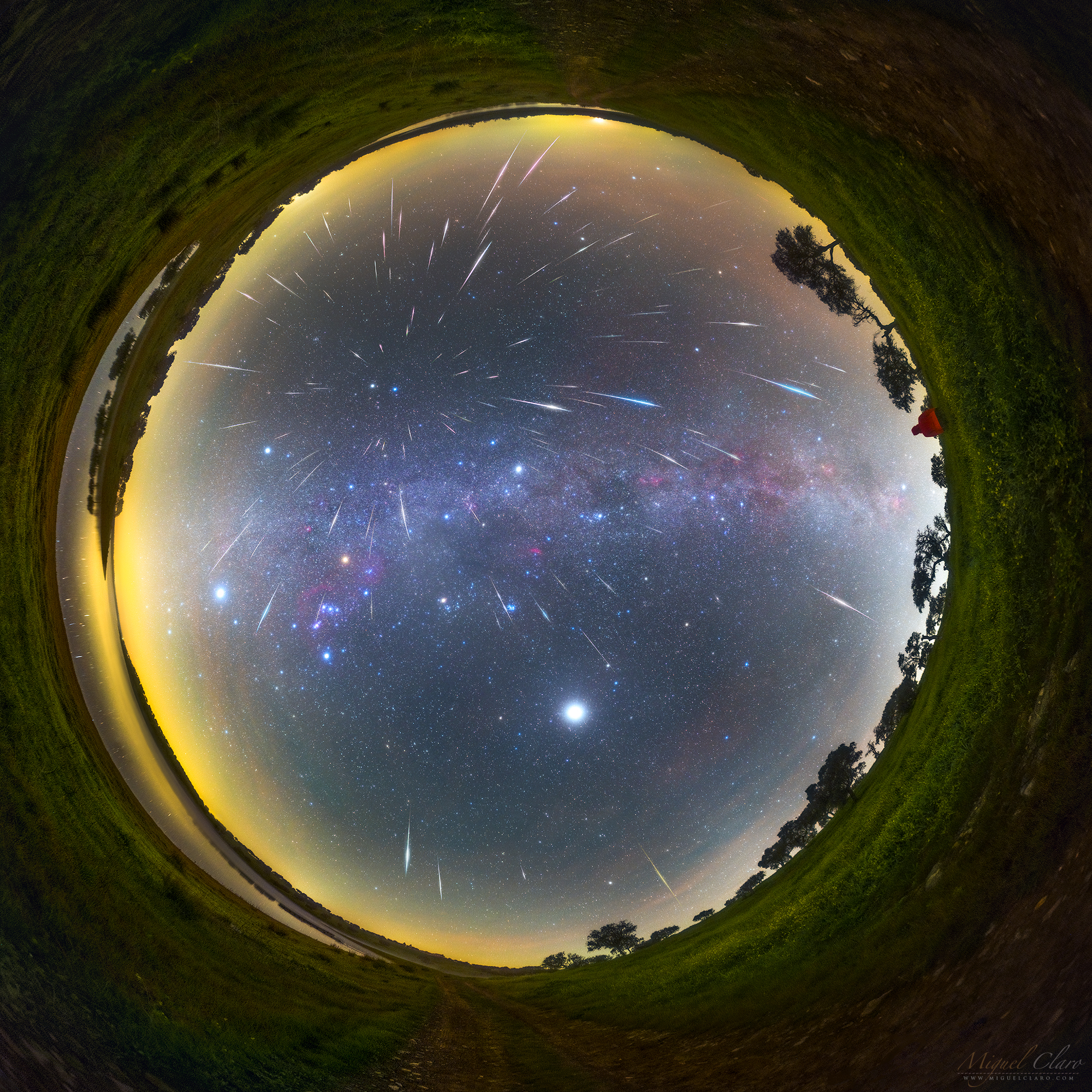 Geminid Meteor Shower Images
